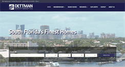 Desktop Screenshot of dettmanrealtygroup.com